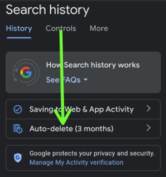 Clear search history Google on your Android