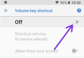 Disable accessibility shortcuts in android Oreo