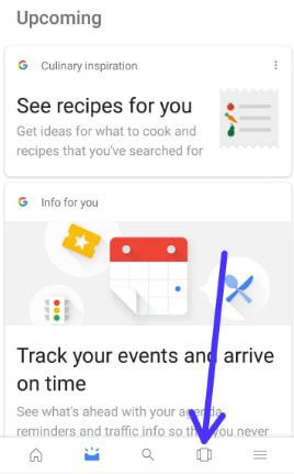 Google Now feed settings in Oreo