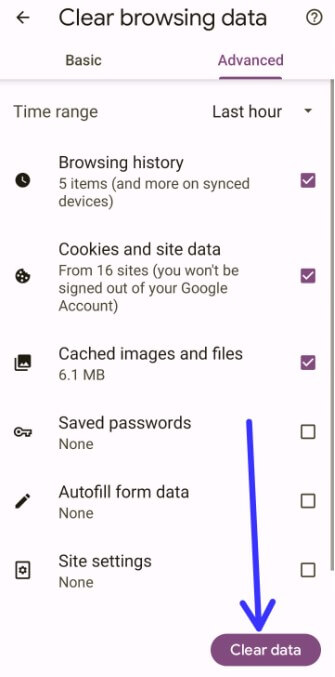 How to Clear Browsing History Chrome Android