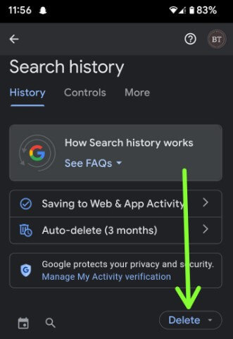 How to Delete Search History on Android