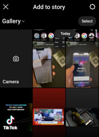 How to Put Multiple Pictures on One Instagram Story on Android Phone
