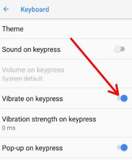 How to turn off vibrate android 8.1 & 8.0 Oreo