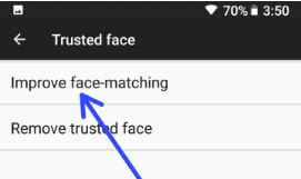 Imporve face making in android to fix trusted face not working issue