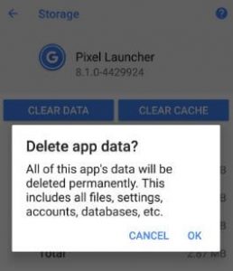 How to fix Pixel 2 at a glance widget not showing or working