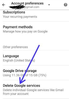 Remove individual Google services from android Oreo