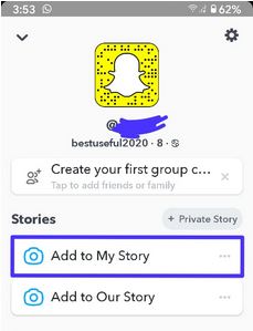 How to Make a Private Story on Snapchat 2020 Android