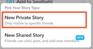 How to Make a Private Story on Snapchat Android