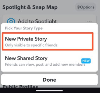 How to Make a Private Story on Snapchat Android