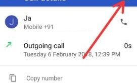 How to delete a number from Pixel call log