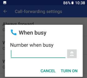 How to use call forwarding in android 8.0 Oreo