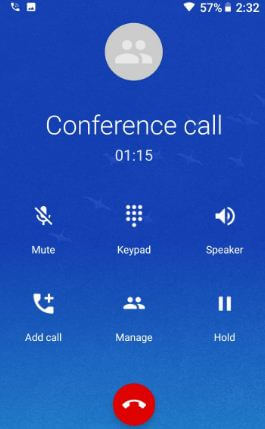 Make a Google Pixel conference call