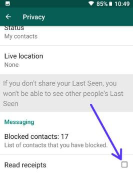 See WhatsApp status without them knowing on android phone
