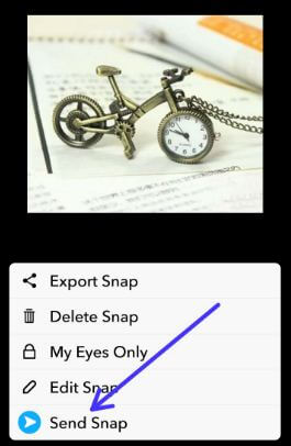 How to create Snapchat story using camera roll in android