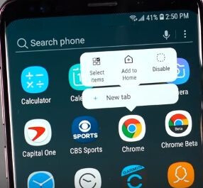 How to create a folder in Galaxy S9 and Galaxy S9 Plus