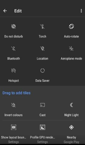 How to customize quick settings Pixel 2 and Pixel 2 XL