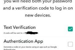 How to enable or disable Snapchat login verification in android