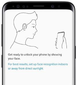 How to set up face recognition Galaxy S9 and Galaxy S9 plus