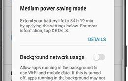 How to use power saving mode on galaxy S9 and galaxy S9 plus