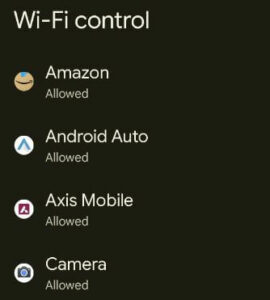 How to Disable App to Control WiFi in Android 12, 11, 10, 9