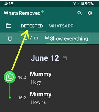 deleted whatsapp messages android phone read step bestusefultips without app any