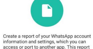 How to download data on WhatsApp android phone