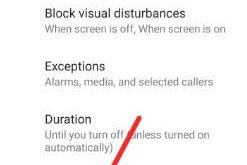 How to use Do Not Disturb on android P 9.0