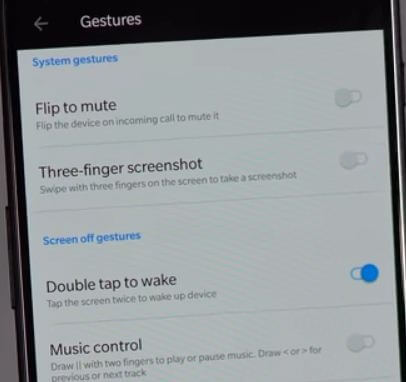 How to use gestures on OnePlus 6