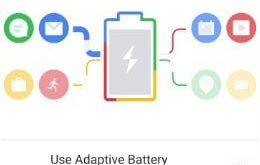 How to use adaptive battery in android P 9.0