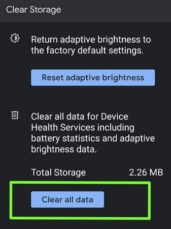 Reset Adaptive Brightness on Android 9 Pie and Android 10