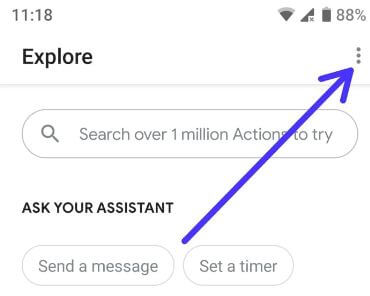 How to enable Google home continue conversation