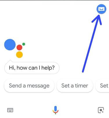Launch Google assistant in android smartphones