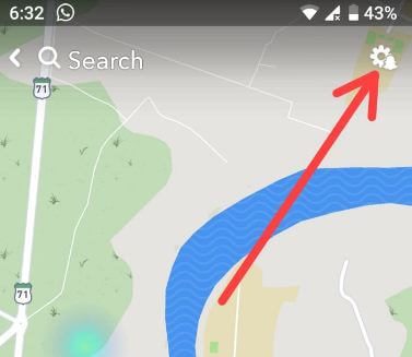 Turn off location on Snapchat android