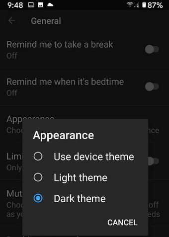 How to Disable YouTube Dark Mode on Android