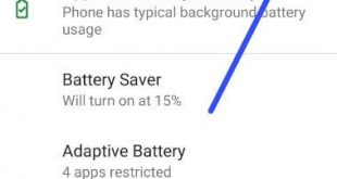 How to show battery percentage in android P 9.0