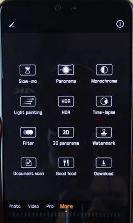 How to take panorama on Huawei P20 Pro