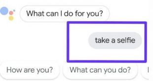 How to use Ok Google to take a selfie in android devices