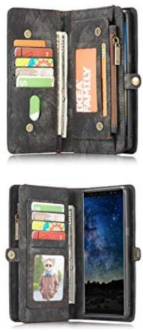 AKHVRS best galaxy note 9 wallet case