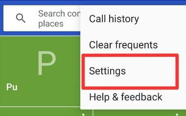 Android pie phone app settings