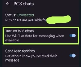 How to Turn On RCS Messages on Google Messages App Android
