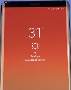 How to enable scene optimiser on galaxy Note 9