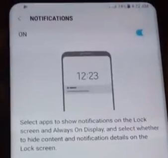 How to hide sensitive content on Galaxy Note 9 lock screen