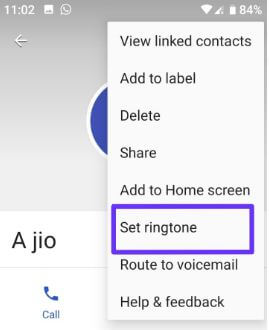 How to set custom ringtone on android 9 Pie