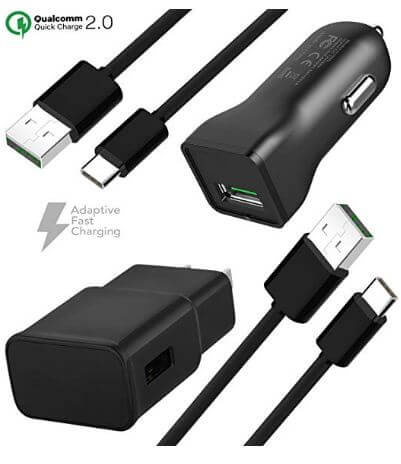 TruWire adaptive fast charger kit for Note 9