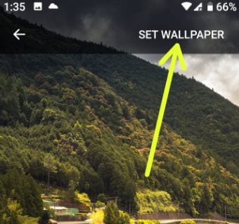 Change wallpaper on Pixel 3 lock screen and home screen
