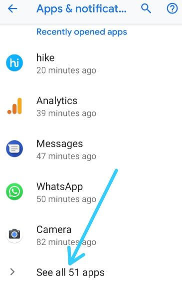 Disable apps notifications on Pixel 3 Pie