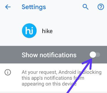 How to disable apps notifications on Pixel 3
