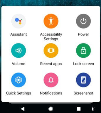How to turn on accessibility service android 9 Pie