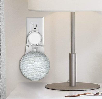 Outlet wall mount stand hanger for home mini