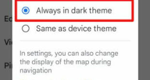 How to Turn On Google Maps Dark Mode on Android
